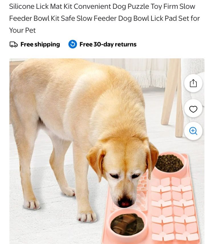 Pet Lick Pad Set-PINK