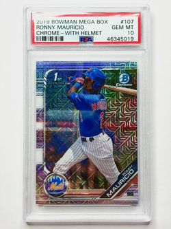 Ronny Mauricio Mega Box Mojo PSA 10 - 1st Bowman Mets - $30