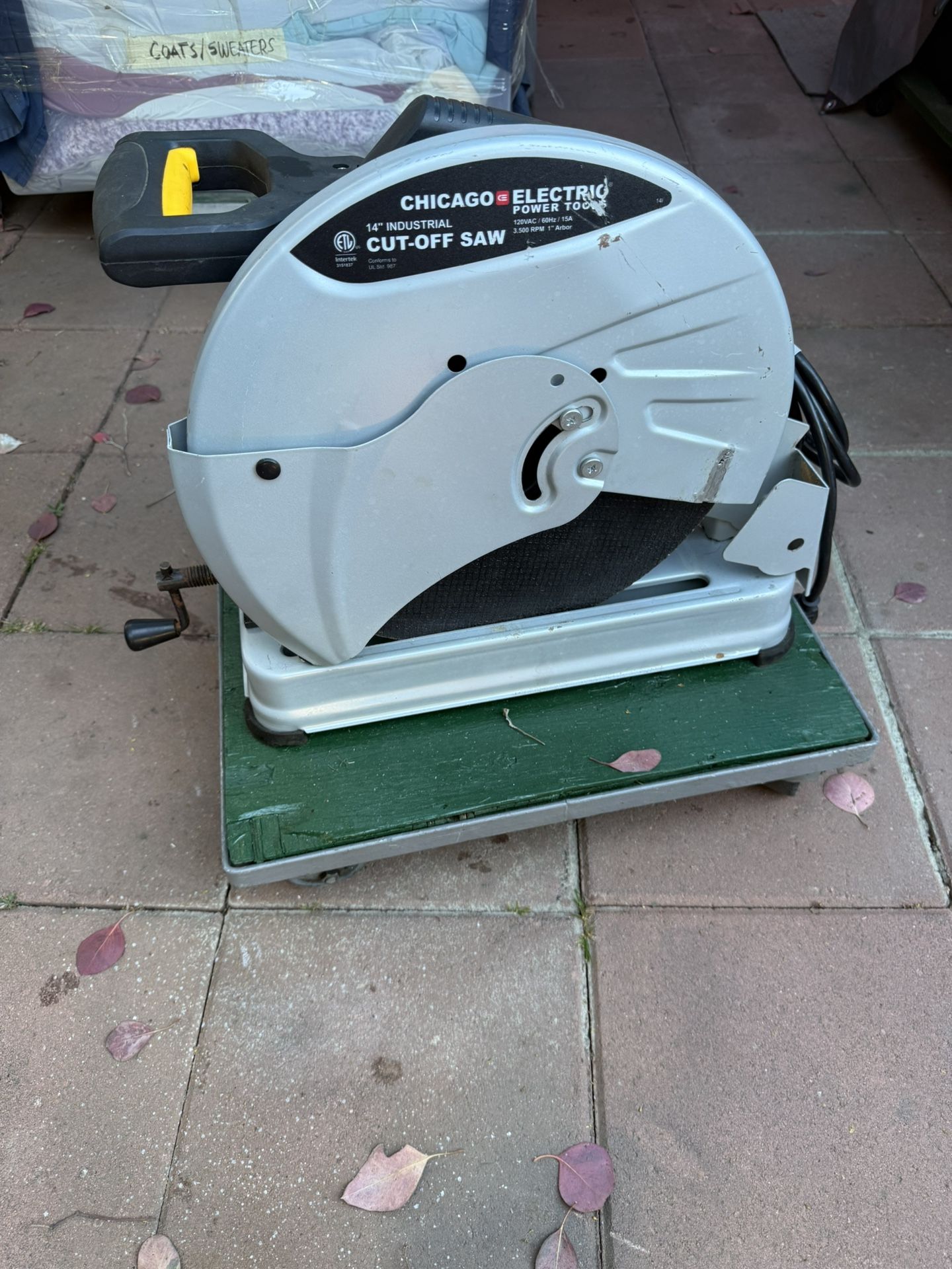 Chicago Electric 14" Chop Saw
