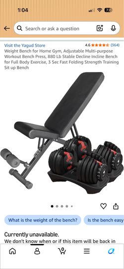 Exercise Bench
