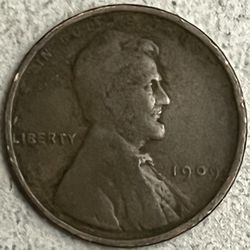 1909 Lincoln Wheat Cent