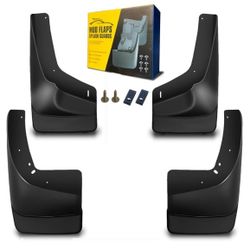 QUYDDC Mud Flaps Fit for 01-06 Chevy Avalanche 1500/2500 Silverado 1500HD/3500 Suburban 2500 Tahoe 99-06 GMC Sierra 3 HD Yukon/XL 1500