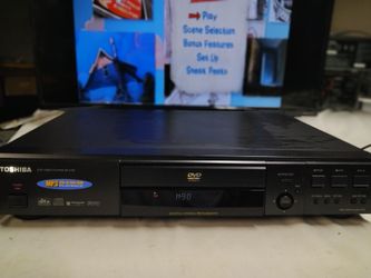 TOSHIBA DVD CD MP3 PLAYER