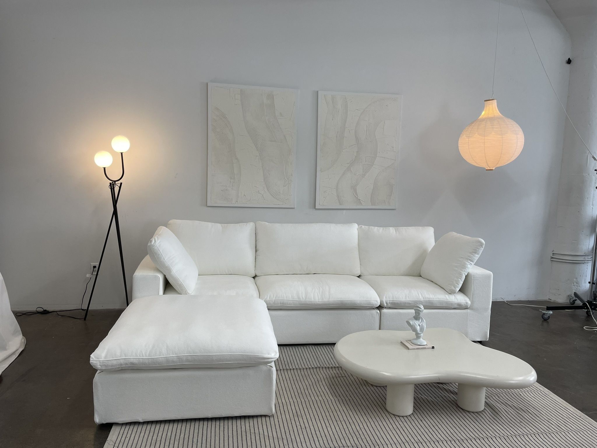 🌟NEW WHITE CLOUD SECTIONAL COUCH