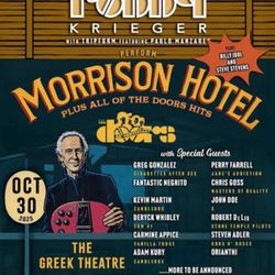 2 Or 4 Tickets Robby Krieger Plus More @ The Greek 10/30/25 Section A Row D