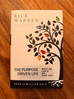 📚 Like-New Expanded Edition Hardback The Purpose Driven Life Rick Warren Book