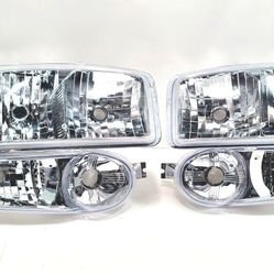 Headlights for 02-07 GMC Yukon Denali