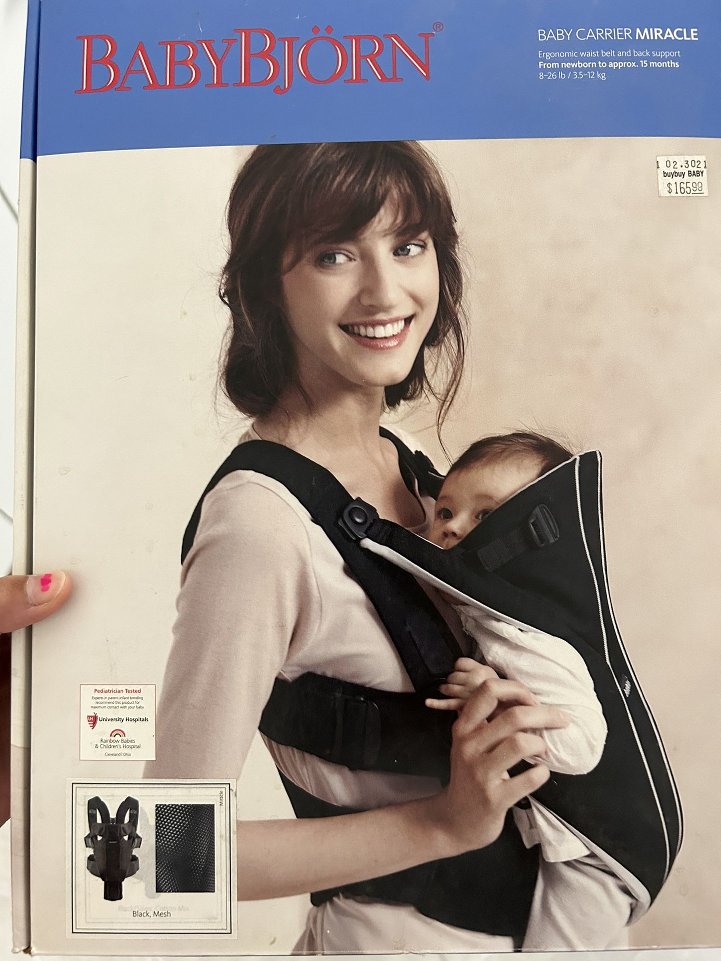 Baby bjorn top miracle sale