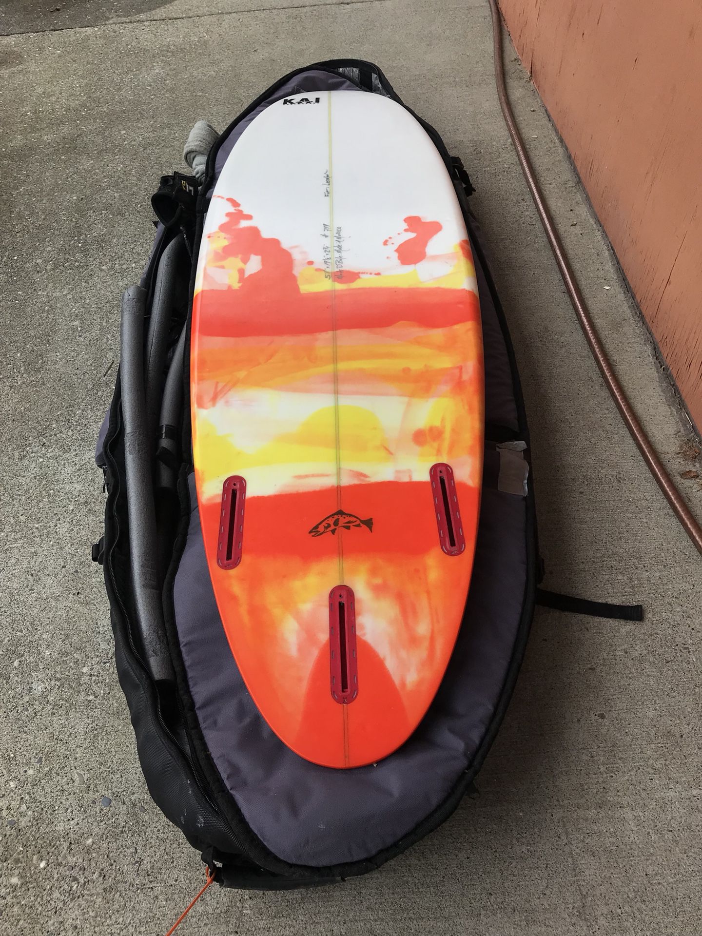 5’11” Kai Shapes Surfboard