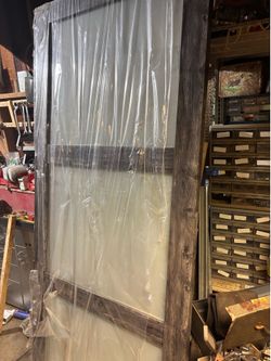 Glass  door