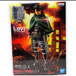 Banpresto Attack on Titan Levi Final Season Figure