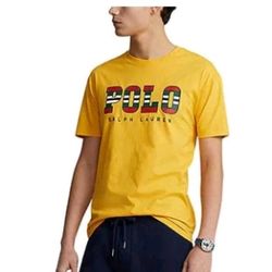 Polo Ralph Lauren Men’s T-Shirt Gold Classic Fit Logo SS Tee 1XB NWT.