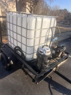 Pressure Washing Trailer