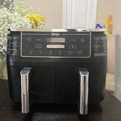 Air Fryer, Microwave, Coffee Maker. 