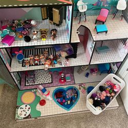 LOL Doll House, Dolls, Accessories Huge Lot