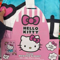 Hello Kitty Plush Weighted Blanket