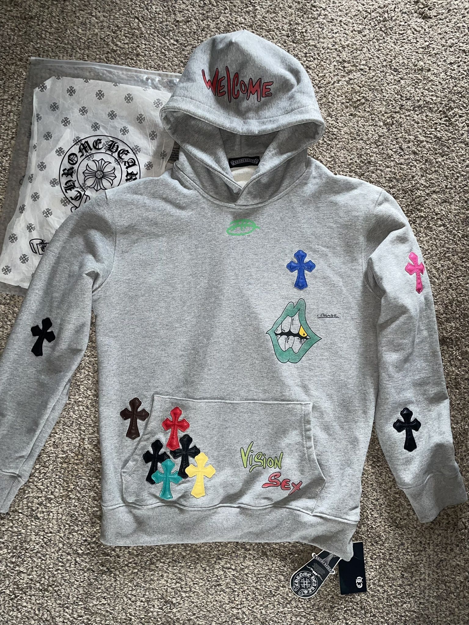 chrome hearts x mattyboy hoodie
