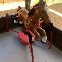 Radio Flyer BLAZE Riding Horse Party Springing Kids 