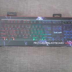 Pro Gaming Keyboard With LED Lights