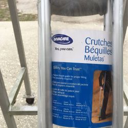 Invacare crutches brand spanking new in the package $25 they list on eBay for 169