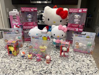 Hello Kitty and Friends Toy Collection Bundle