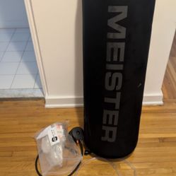 Meister Typhoon Water-Filled Heavy Bag w/Air Core & Neoprene Cover for Boxing & MMA