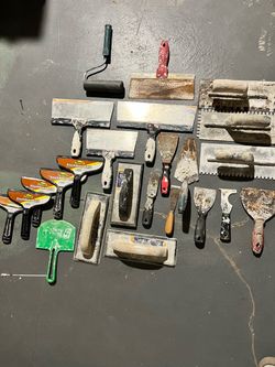 Various Drywall & Masonry Tool Lot