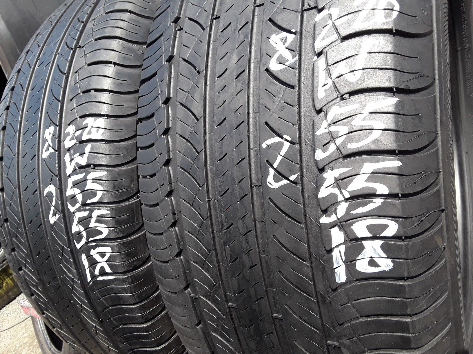255/55-18 #2 tires