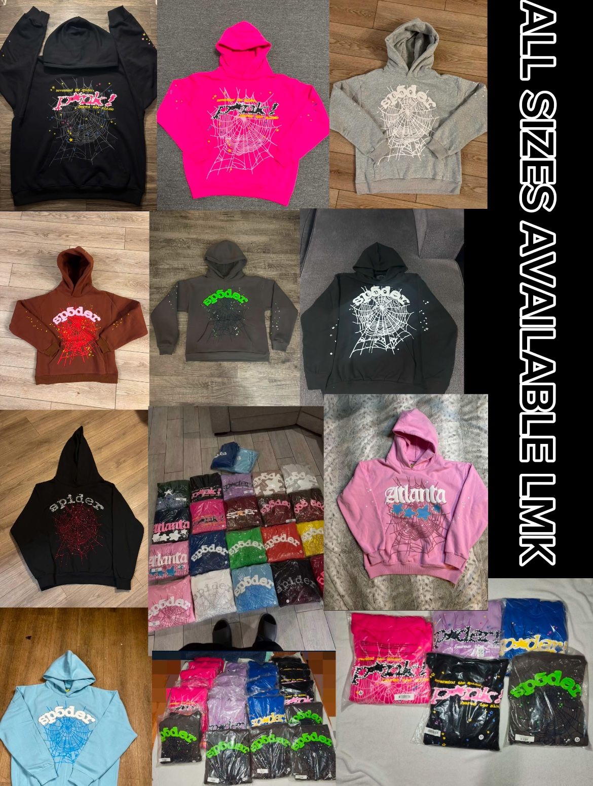 SP5DER HOODIES