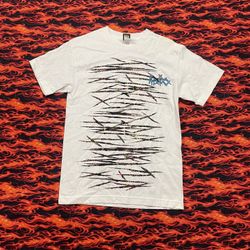 Vintage Adio White T Shirt Small Made In The USA Deadstock Skater T Shirt