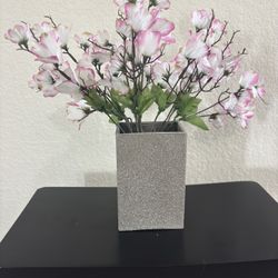 Decorative Vase Stoned Pebble  Texture