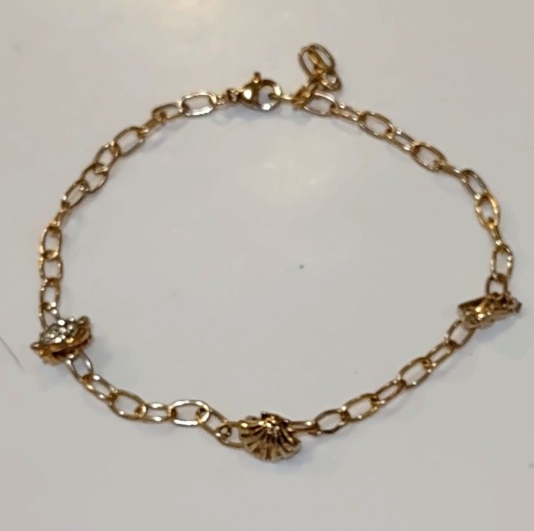 Gold Charm Bracelet