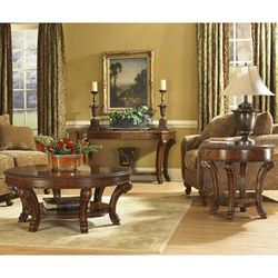 New Coffee Table End Table Round 