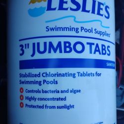 Leslie’s Pool Tablets Brand New 