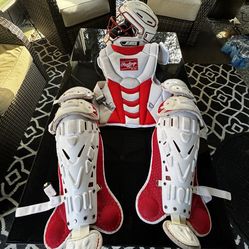 RAWLINGS VELO FASTPITCH CATCHER'S SET