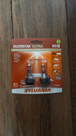 Sylvania light bulbs h11B