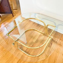 Mcm Coffee Table Glass ( From Koch) 
