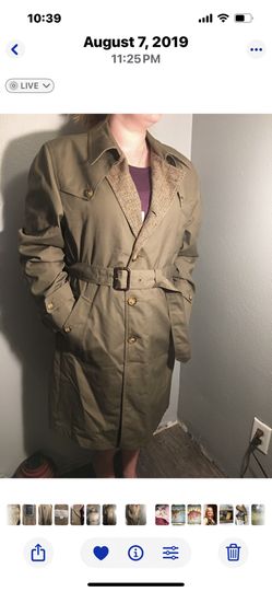 Christian  Dior Trench  Coat 