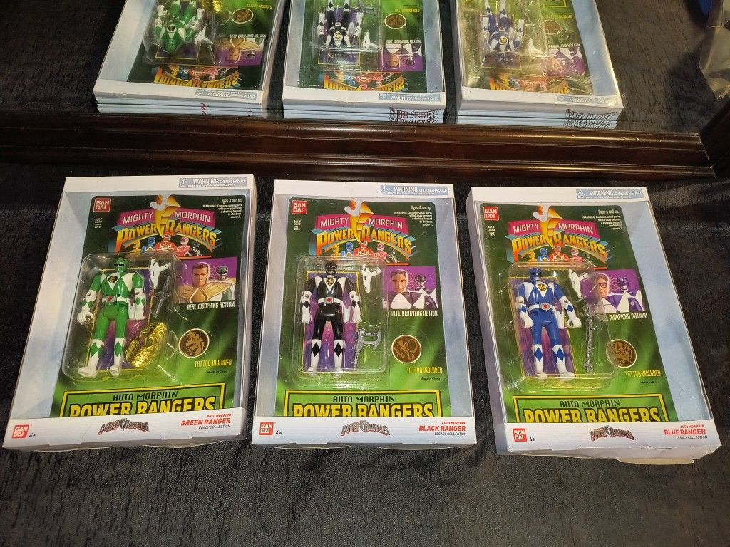 Power Rangers Legacy Collection Auto Morphin Green Ranger Action Figure Ban Dai