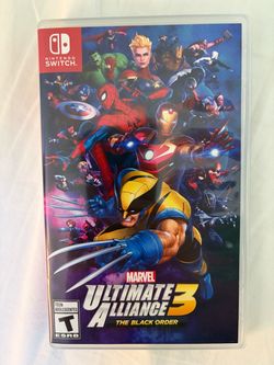 Marvel Ultimate Alliance 3 The Black Order Nintendo Switch Game