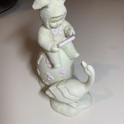 Snow Bunnies Figurine