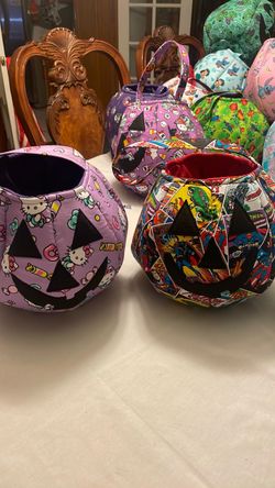 Handmade Halloween Baskets