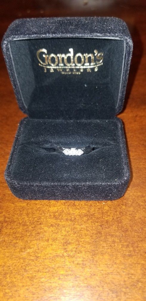 14K WHITE GOLD WEDDING SET