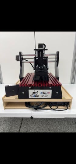 CNC Next Wave Shark computer controlled routing & carving machine.
