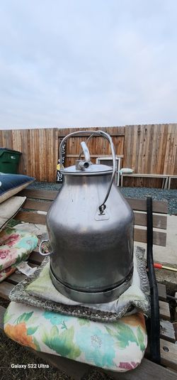 Vintage De Laval Stainless Steel Milk Container