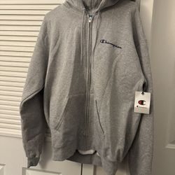 Sudadera Con Capucha I Zipper Marca Champion