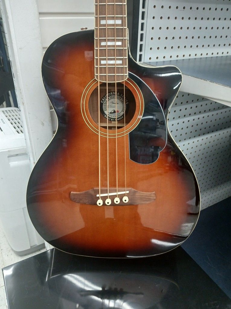 Fender Bass Acustic Electric Guitar 