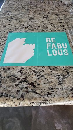 New Be Fabulous Transfer