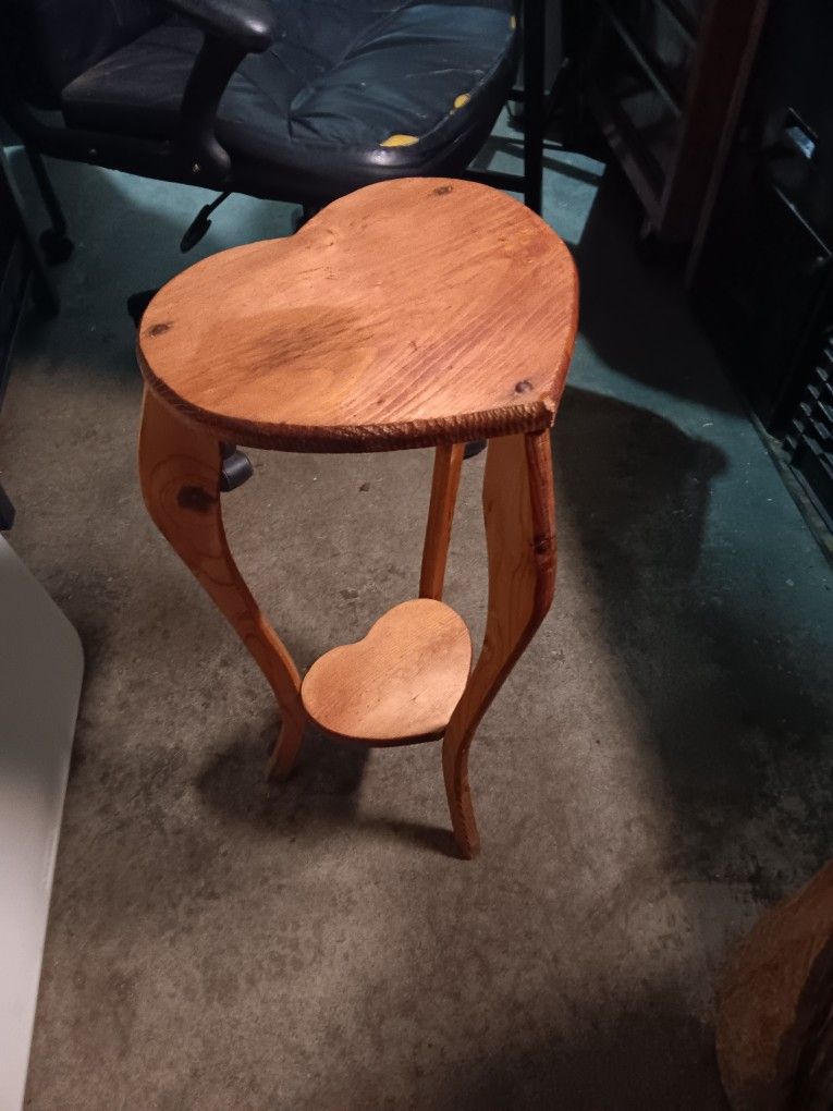 Wood Plant Stand