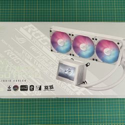 ASUS ROG Ryujin III 360 ARGB White AIO liquid CPU cooler with 360mm radiator